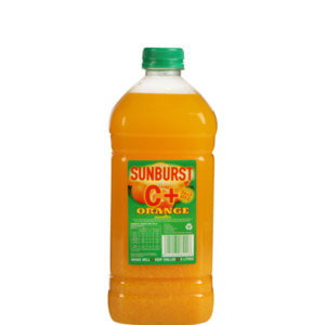 Juices Restock: Sunburst C+ Orange Nectar Juice Chilled 2L