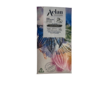 Confectioneries: Aelan Chocolate Coconut  75g