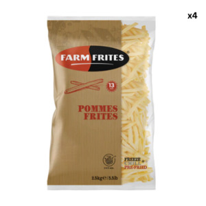 Farm Frites 13mm French Fries 2.5kg Pack x 4