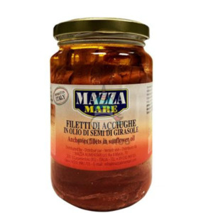 Special Offers: SPECIAL Mazza Anchovy Fillets in Sunflower Oil 350g