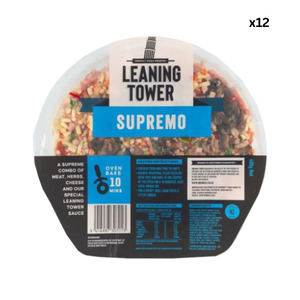 Leaning Tower Pizza Supremo 400g x 12