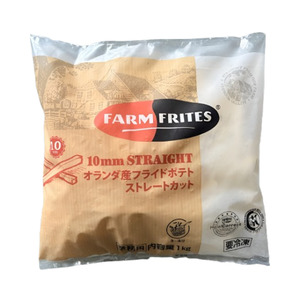 Farm Frites 10mm French Fries 1kg x12 CTN