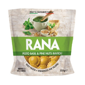 Rana Pesto Basil & Pine Nut Ravioli 325g x 8