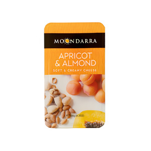 Cheese 1: Moondarra Apricot & Almond (Sleeve) 120g x 8 CTN