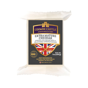 Coombe Castle Extra Mature Cheddar 200g