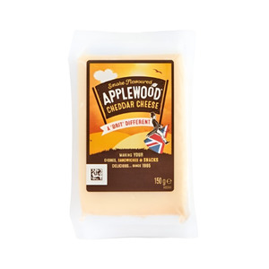 Cheese 1: Coombe Castle Applewood Wedge 150g