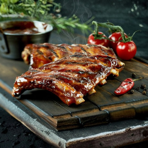 New: Sous Vide BBQ Pork Ribs (per kg)