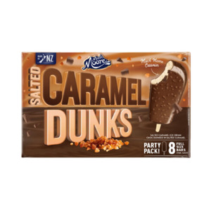 Much Moore - Salted Caramel Dunks Ice Cream 8 Pack (74ml) Each