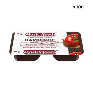 SPECIAL Master Foods - BBQ Sauce Squeezed - 100 x 14gm CTN