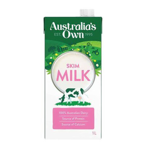 Special Offers: SPECIAL Aust Own Skim Milk 1l