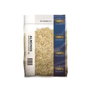 Trumps - Almond Blanched Slivered 1kg Each