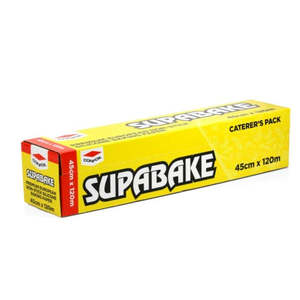 Kitchen Bathroom: Supabake Baking Paper (45cm x 120m)