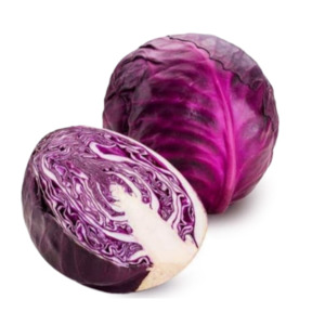 Fresh Vegetables: Cabbage Red (Per/ Kg)