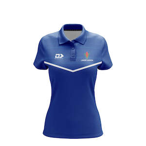 Samoarugby: 2021 Lakapi Samoa Ladies Media Polo - Blue