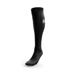 Prebbleton Fc: DS Black Turnover Sock