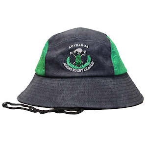New Zealand Maori Rugby League: 2025 New Zealand Māori Rugby League Mens Bucket Hat - Green