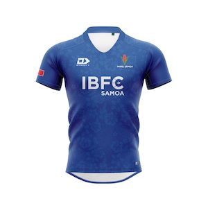 2025 Manu Samoa Junior Replica Home Jersey - Blue
