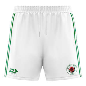 Hibiscus Coast Afc: HBCAFC Mens White Playing Short