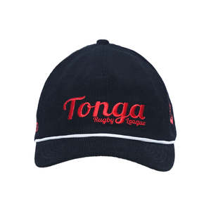 Not On Sale: 2025 Tonga Rugby League Corduroy Cap - Black