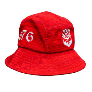 Tonga Rugby League Not On Sale: 2025 Tonga Rugby League Mens Bucket Hat - Red