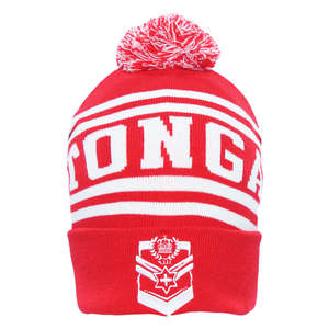 2025 Tonga Rugby League Adult Beanie - Red