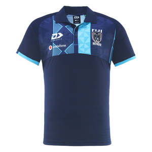 2025 Fiji Bati Mens Media Polo - Navy