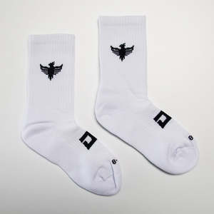 25/26 Wellington Phoenix Adults Crew Sock - White