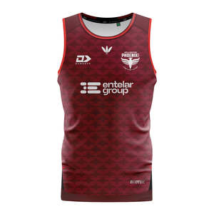 25/26 Wellington Phoenix Adults Training Singlet - Crimson