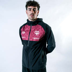 Wellington Phoenix: 25/26 Wellington Phoenix Mens Wet Weather Jacket - Crimson