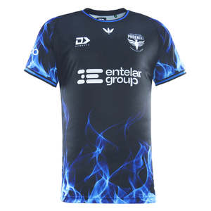 25/26 Wellington Phoenix Adults Walkout Tee - Black