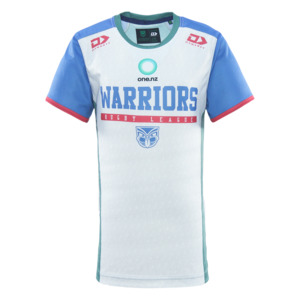 2026 New Zealand Warriors Junior Training Tee - Green