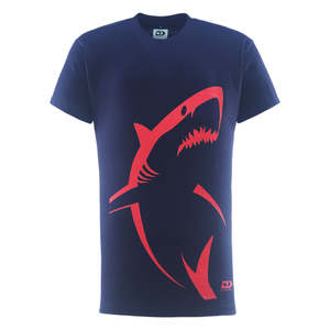 Sale: 2025 Tasman Mako Mens Graphic Tee - Navy