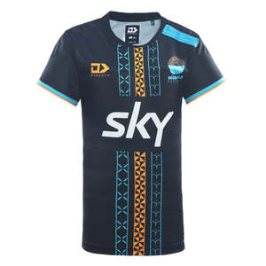 2026 Moana Pasifika Junior Training Tee - Black