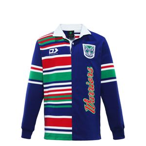 Not On Sale: 2024 New Zealand Warriors Junior Long Sleeve Traditional Polo