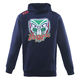 2026 New Zealand Warriors Mens Graphic Hoodie - Navy