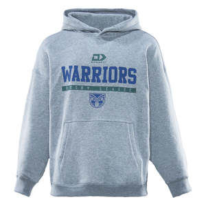 2026 NZ Warriors Mens Graphic Hoodie - Grey