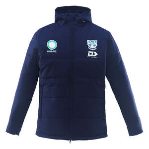 2026 NZ Warriors Mens Winter Jacket - Navy