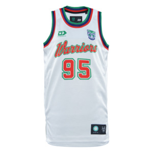 2026 New Zealand Warriors Junior Basketball Singlet
