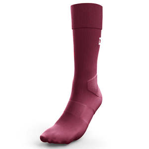 Not On Sale: DS Stock Turnover Sock - Maroon
