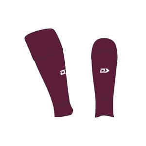 Not On Sale: DS Stock Footless Sock - Maroon