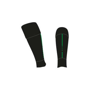 Prebbleton Fc: PFC Footless Sock - BLK