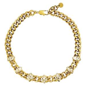 Necklaces: Punica Gold Necklace - Golden