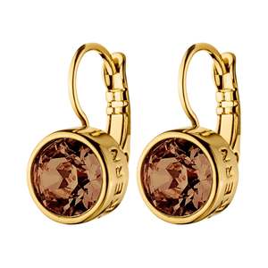 Must Haves: Louise Gold Earrings - Brown