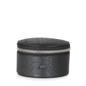 Lova Jewellery Box, L, Snake, Black