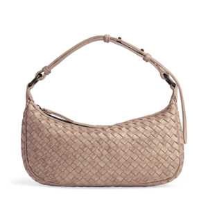 Markberg: Mini Muse Bag, Weave, Mocha Mousse