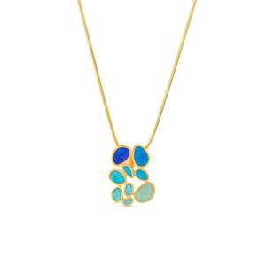 Gaudi Gold Necklace Fruits Small