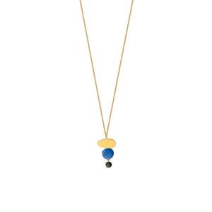 Joidart: Miro Gold Necklace Triple Drop Pendant