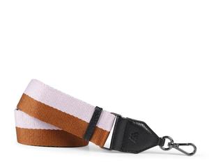 Bag Straps: Finley Guitar Strap, Lavender+Cognac