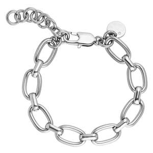 Jam Shiny Silver Bracelet