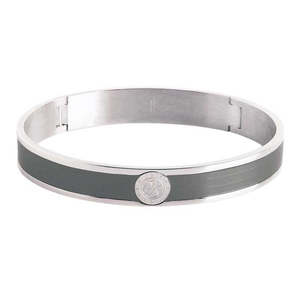 Sale: Pennika Shiny Silver Bracelet - Grey Metallic